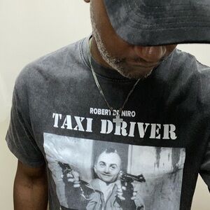 Robert De Niro 1970’s TAXI DRIVER unique heavy cotton Japanese tee! Medium
